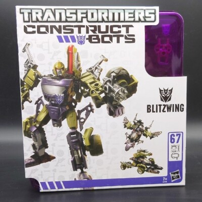 Hasbro - Transformers - Construct Bots - Blitzwing - 67 Teile - A4708 