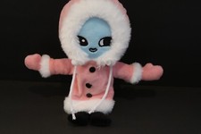 Nathan Pyle Strange Planet Insulated Covering Plush Pink Hooded Coat Culturefly