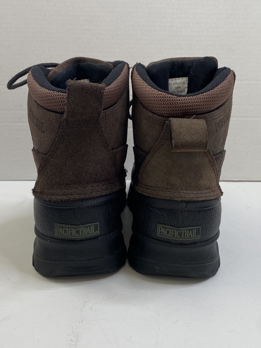 Pacific Trail Men's Winter Boots Klondike Duck Outdoor Heavy Size 10M