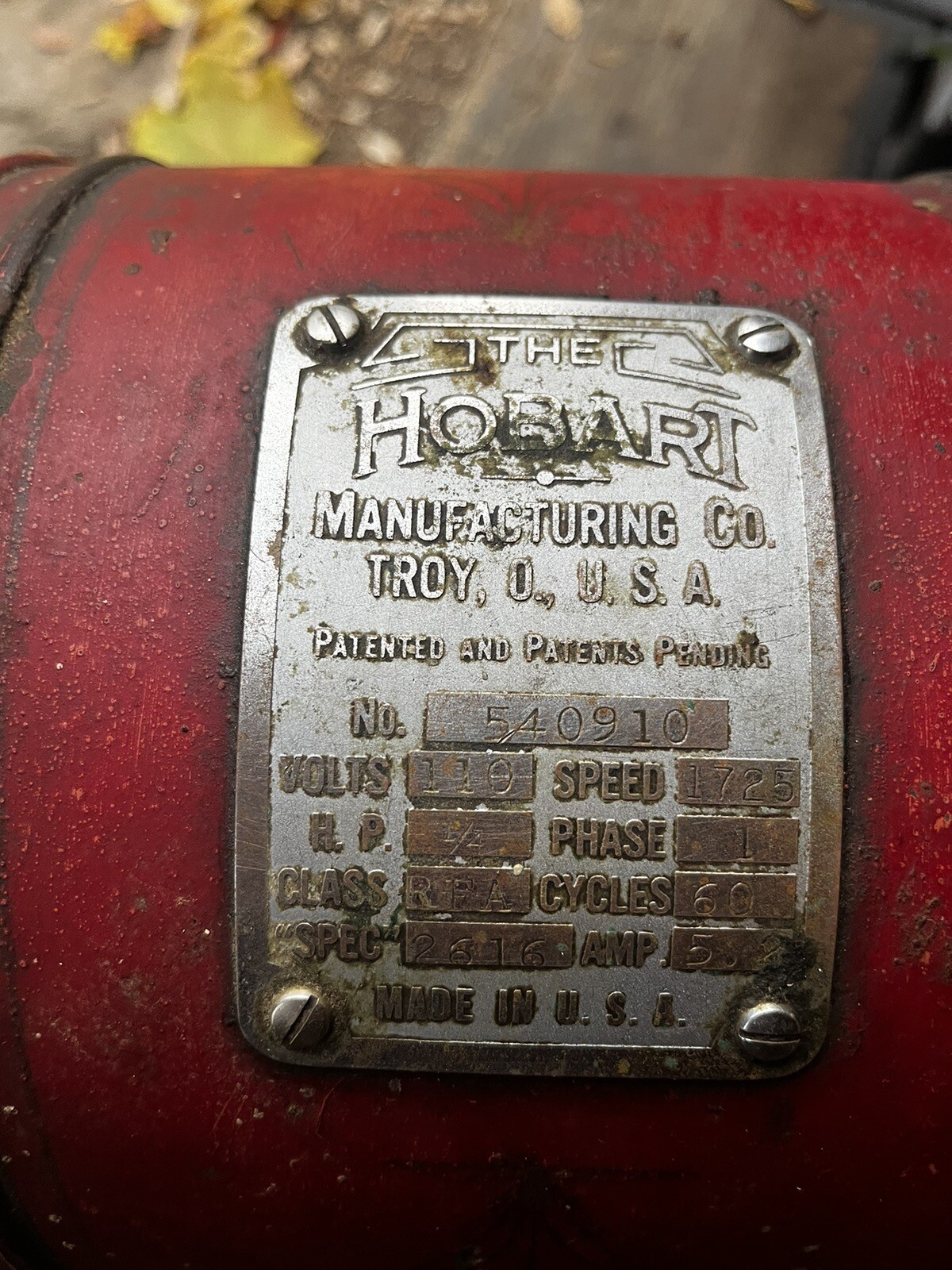 Working Hobart Meat Grinder for sale eBay