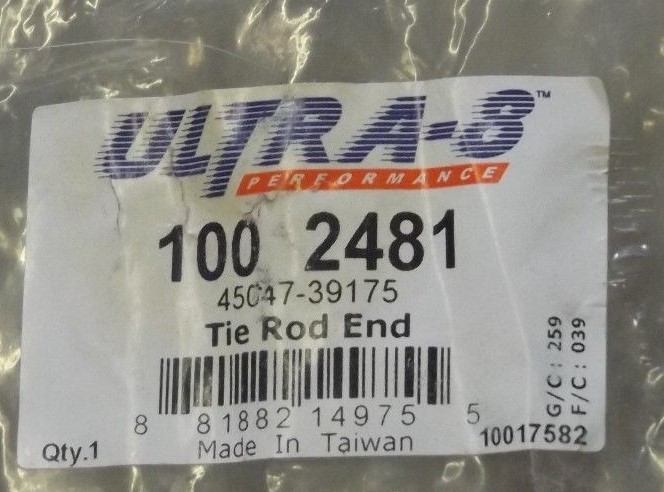 Ultra 8 Steering Tie Rod End 45047-39175 | eBay