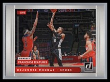 2021-22 Donruss Basketball #27 Dejounte Murray FRANCHISE FEATURES Insert Spurs