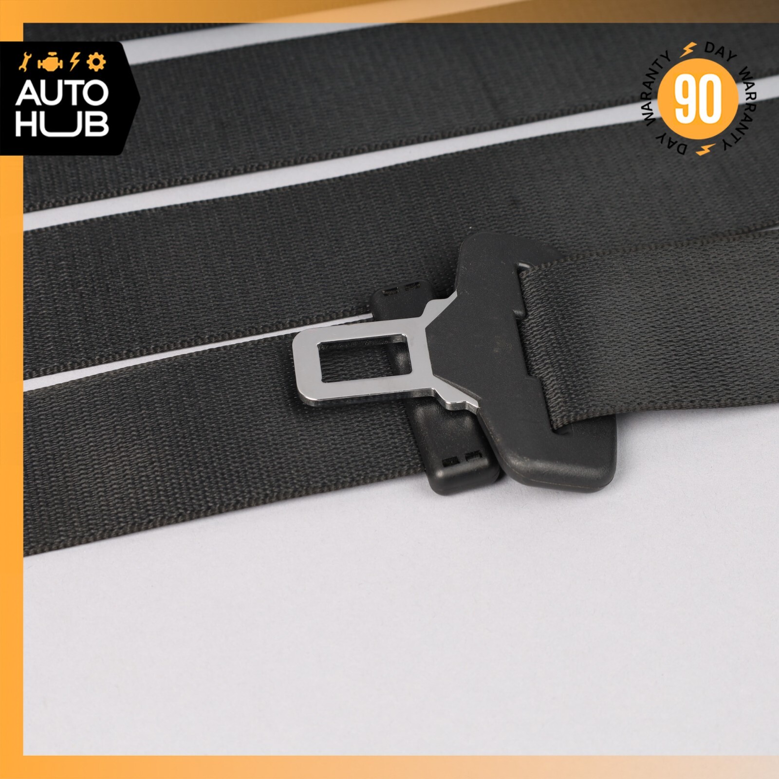 14-22 Maserati Ghibli M157 Rear Left or Right Side Seat Belt Black OEM