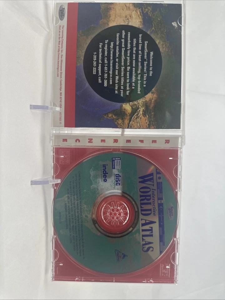 Interactive World Atlas PC, 1999 Windows TLC Computer Software - Image 4 of 4