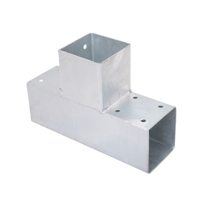 HEB-21 Holzverbinder T-Form 90x90 mm Pfostenecke Balkenverbinder
