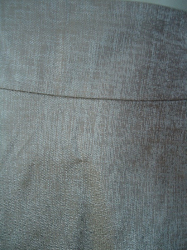 Jupe En Soie 100% Banana Republic Taille 14 - Coupe A-Line, Imprimé Géométrique, Zippée Sur Le Côté