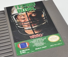 Tecmo Bowl (Nintendo | NES) (White Seal Variant) Retro Video Game - Tested
