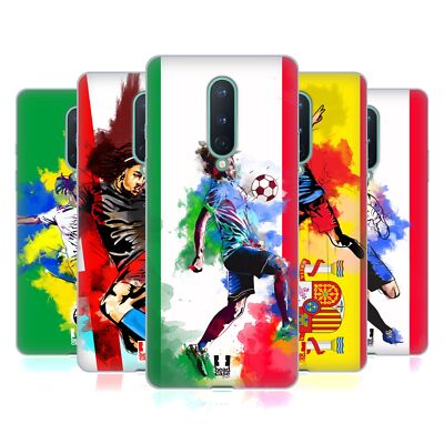 HEAD CASE DESIGNS FUSSBALL SPRITZER GEL HANDYHÜLLE FÜR GOOGLE ONEPLUS HANDYS