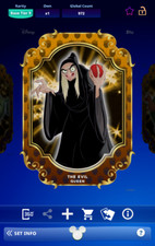 Topps Disney Collect 2024 Base Series 2 Diamond November Tier 9 - The Evil Queen