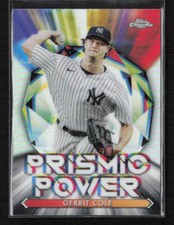 2021 Topps Chrome #PP-5 Gerrit Cole Prismic Power New York Yankees