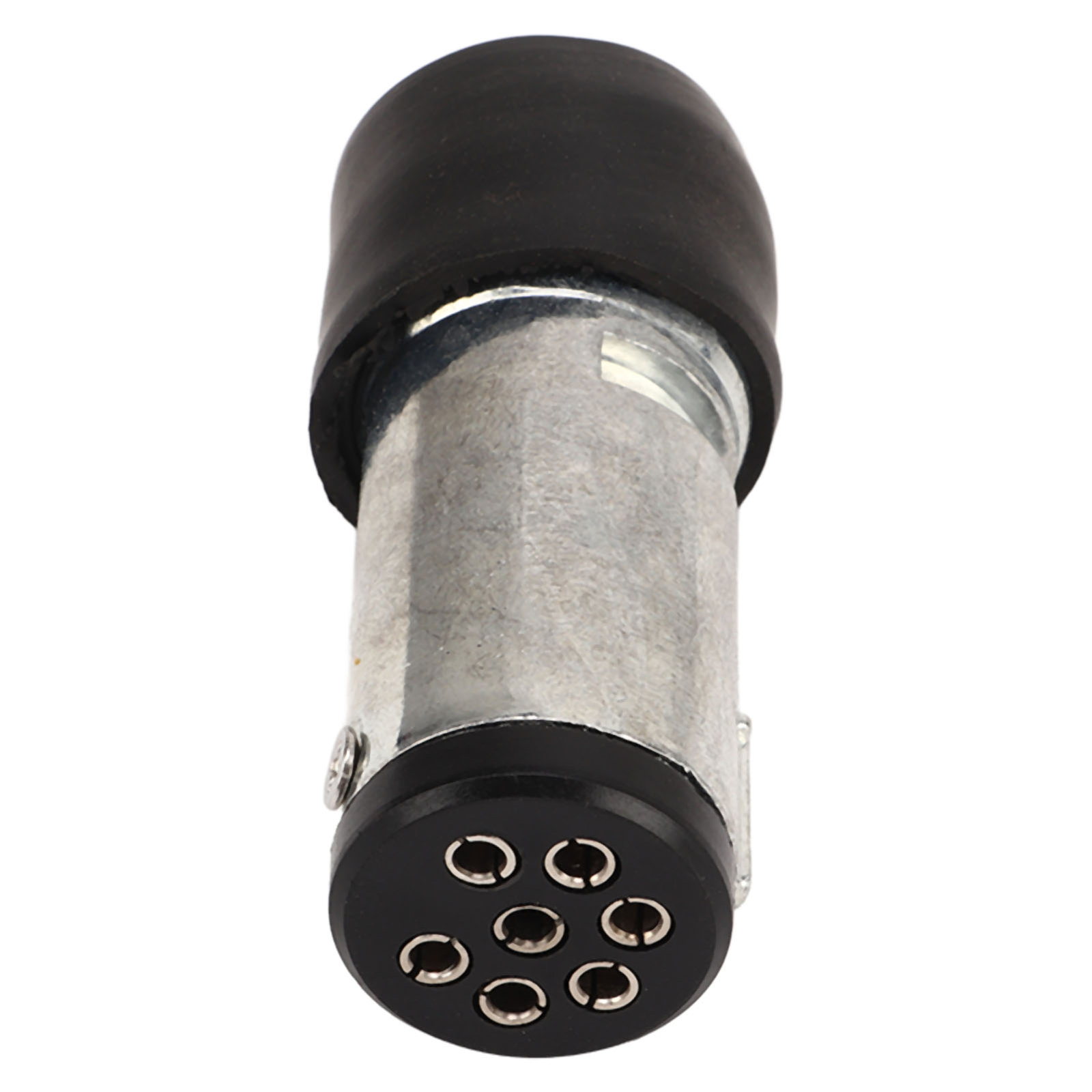 7 Pin Trailer Wiring Plug Ergonomic Handle Shape Metal Round Trailer