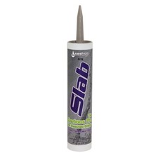 Sashco 16210 Slab Concrete Crack Repair Sealant, 10.5 oz Cartridge, Gray