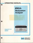 Original Hewlett Packard 8901A Modulation Analyzer Operating Manual 08901-90031