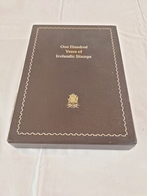 One Hundred Years of Icelandic Stamps 1873-1973 Jon Aoalsteinn Jonson + Slipcase