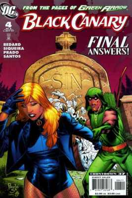 Black Canary #4 (NM)`07 Bedard/ Siqueira