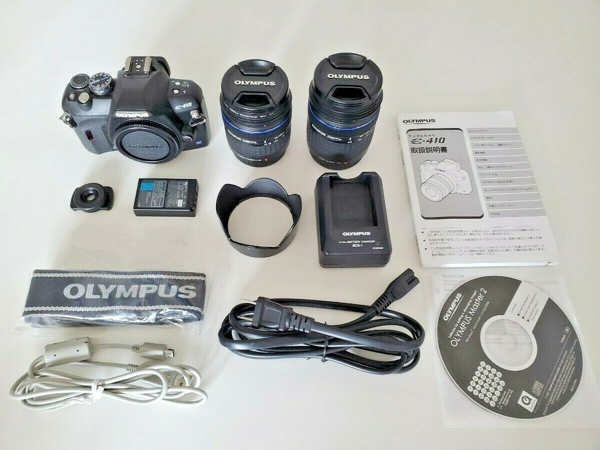 OLYMPUS E-410 Double Lens Set | eBay