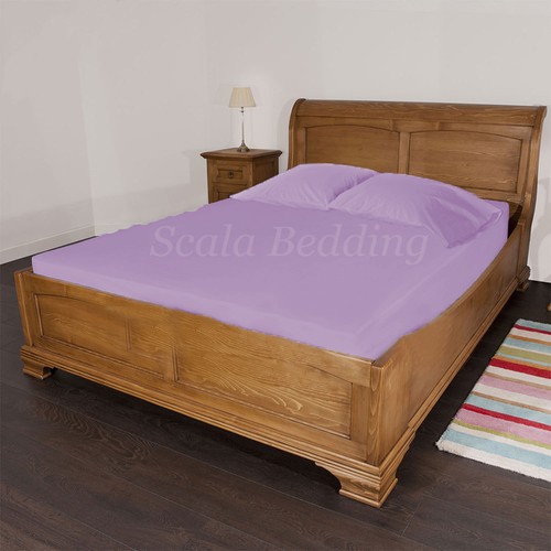 1 Piece 28" Deep Pocket Fitted Sheet 100% Egyptian Cotton 1000TC All Size Color - Picture 12 of 25