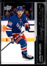2021-22 Upper Deck #480 Justin Richards YOUNG GUNS