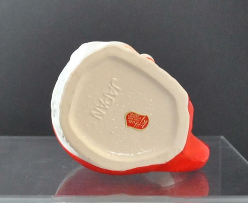 Vintage 6 Lefton Santa Keramik Becher Tasse Griff Japan Original Box 3 1/2" P6 - Bild 7 von 12
