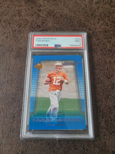 2000 Upper Deck ROOKIE Tom Brady #254 - PSA 9 - New England Patriots