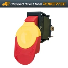 POWERTEC 71390 Safety Paddle Switch - Dual Voltage 110/ 220v Smart Switch