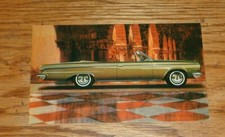 Original 1964 Dodge Custom 880 Convertible Postcard 64
