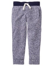 NWT Gymboree Boys Pull on Pants Blue Fleece Jogger Alpine Road Sweatpants U pick