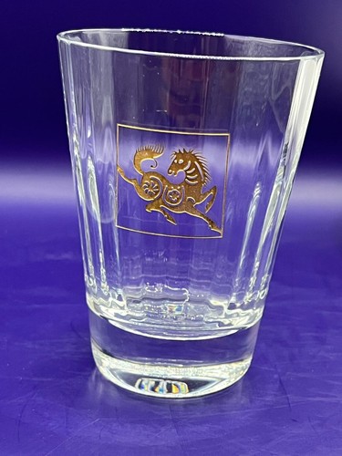 BACCARAT Crystal HORSE Mille Nuits Tumbler Juice Whiskey Glass Limited - Picture 10 of 13