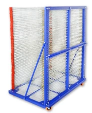 50 Layers Screen Printing Drying Rack Movable Shirt Airing Drying Shelf Stand