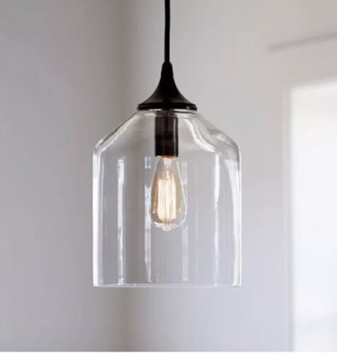 BRAND NEW - Pottery Barn City Glass Clear Pendant Light Fixtures
