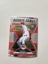 2022 Panini Mosaic Josiah Gray ROOKIE DEBUT RC #RD-7 Nationals NM Free Shipping