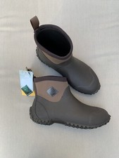 MUCK Men  s MUCKSTER II ANKLE BOOTS M2A900 Bark/Otter, size 8 US, NWT
