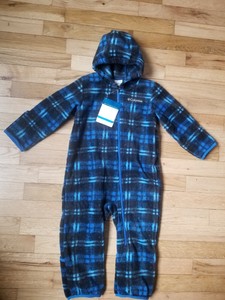 columbia fleece bunting suit