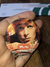Vintage David Bowie 1978 WPLJ Madison Square Garden Button/Pin - Low/Heroes Tour