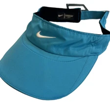 NEW NIKE 2009 Women's Featherlight Tennis/Pickleball/Golf Visor-Aqua 371227-460