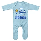 Uruguay Flag Soccer Romper Suit Football Sports Event Baby Country Supporter ...