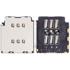 Replacement Dual Sim Card Reader Compatible With iPhone 15 Pro / 15 Pro Max