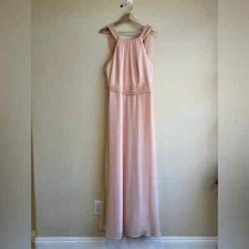 Bill Levkoff Bridesmaid formal prom petal pink Dress 10