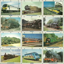 Misc - Maxi Card Trains Railway Photo Reprint Single Pictures - Various Multi