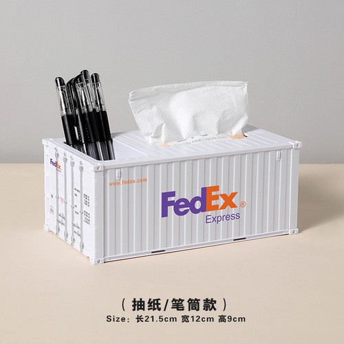 1:28 Industrial Shipping Container Tissue Box ABS Napkin Paper Container Kitchen - Picture 36 of 38