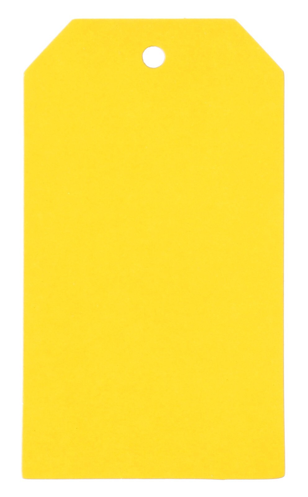 Yellow Price Tags 2" x 3.5" Paper Gift Tag 3.5 Inch Hang Tag
