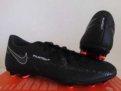 NIKE PHANTOM GT2 CLUB FG/MG BLACK-SUMMIT WHITE-RED SZ 12.5 [DA5640