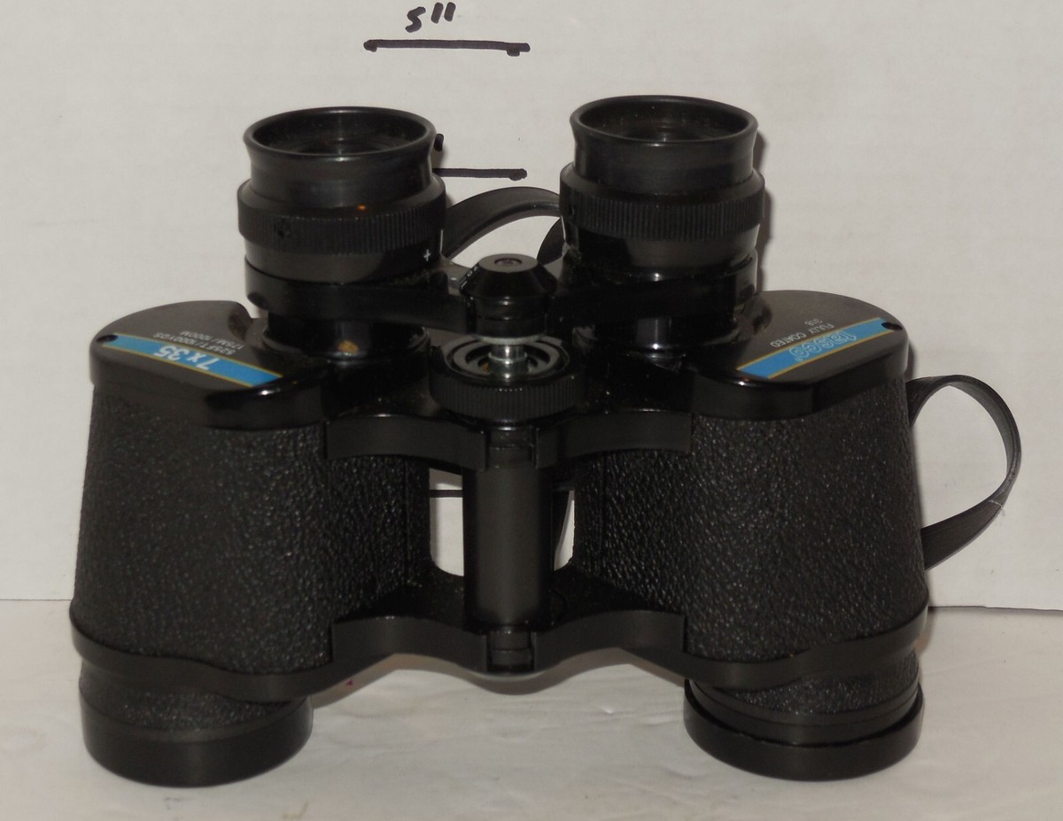 Tasco 318 X 35 525ft 1000 yds Binoculars with case