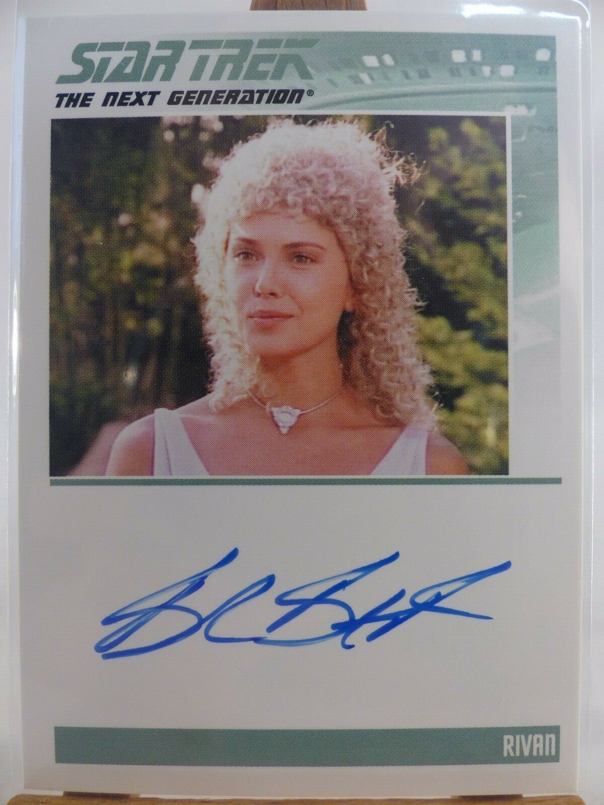 The Complete Star Trek TNG Series 1 Autograph Card Brenda Bakke as ...