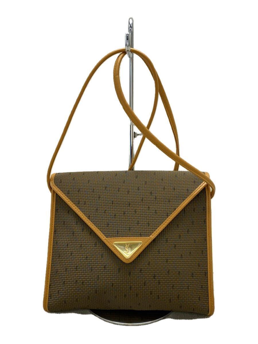 YVES SAINT LAURENT SHOULDER BAG /-/KHK/full pattern | eBay