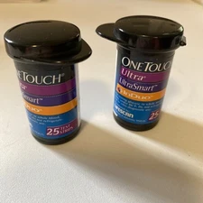 45 Onetouch Ultra Blood Glucose Test Strips PLEASE READ Below