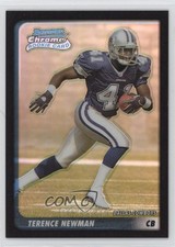 2003 Bowman Chrome Refractor /500 Terence Newman #114 1gt6