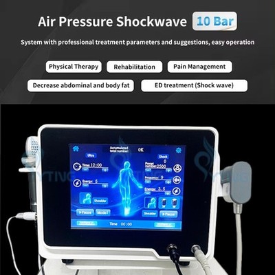 Ultra-wave Shock Wave Back Pain Relief Male ED Treatment Shockwave Machine 3 in1