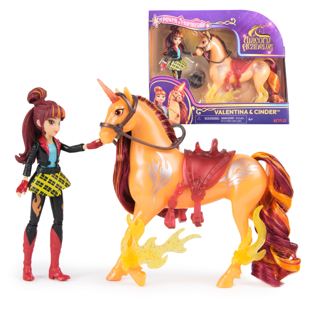 Unicorn Academy Valentina and Cinder Figure Set
