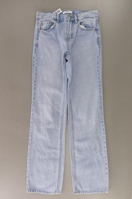   Stradivarius Baggy Jeans Loose Jeans für Damen Gr. 34, XS blau aus Baumwolle  